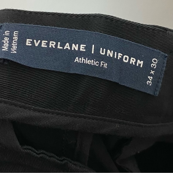 New! Everlane The Performance Chino Uniform Black - Picture 8 of 9